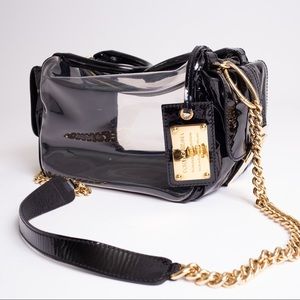 100% Authentic Dolce & Gabbana black and clear bag